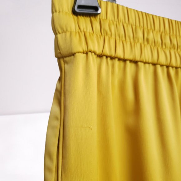 ZARA Yellow Flowy Pants - Picture 4 of 4
